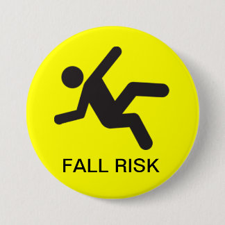 FALL-RISIKO Knopf Button