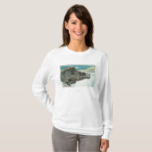Fall-River Durchlauf-Hinterridge-Museum Gbd T-Shirt (Vorne ganz)