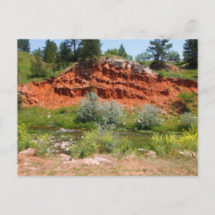 Fall River, Hot Springs, South Dakota Postkarte