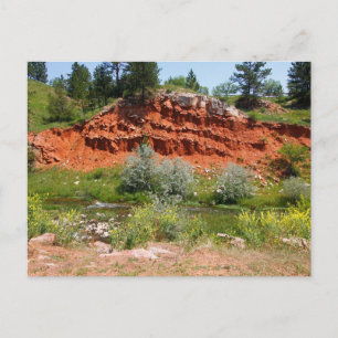 Fall River, Hot Springs, South Dakota Postkarte