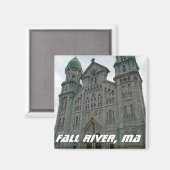 Fall River, Kirche Massachusetts Magnet (Vorderseite/Rückseite)