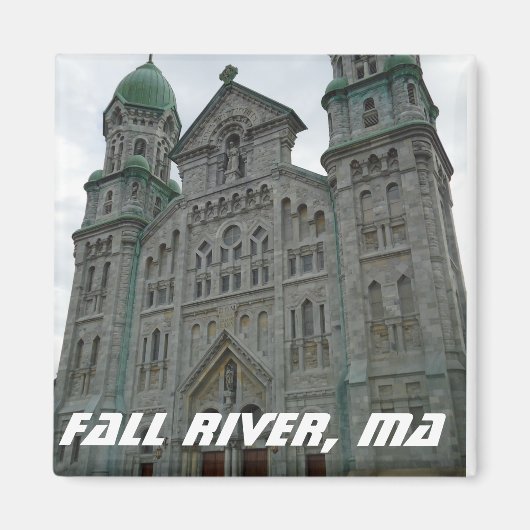 Fall River, Kirche Massachusetts Magnet (Vorne)