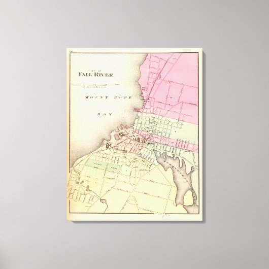 Fall River Leinwanddruck (Vorderseite)