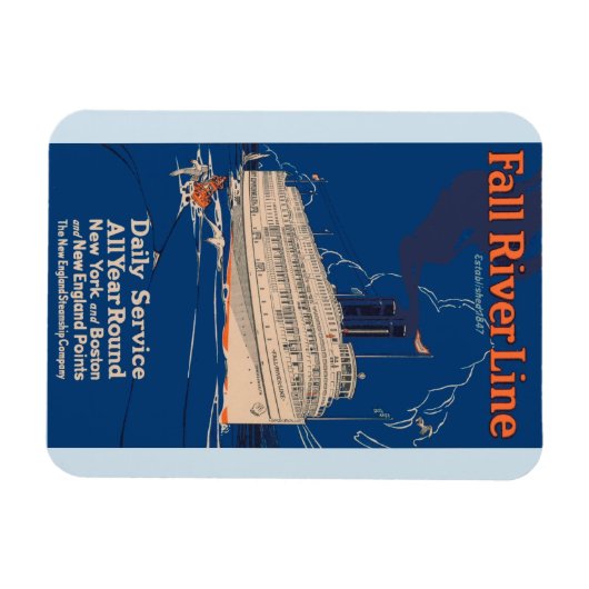 Fall River Line Magnet (Horizontal)