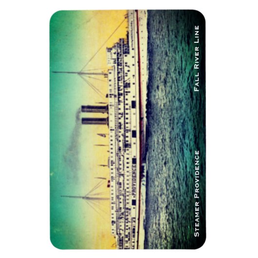Fall River Line, Steamship 'Providence' Magnet (Vertikal)