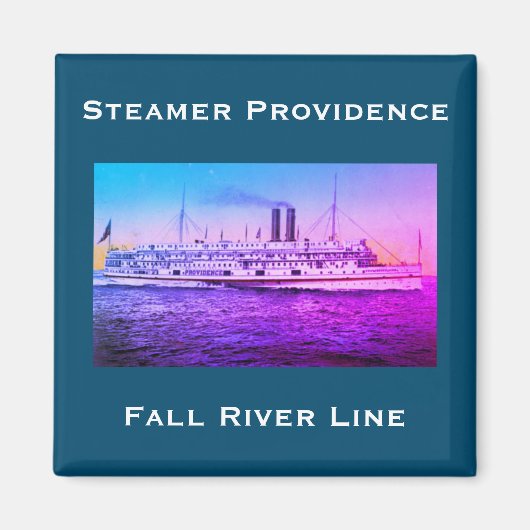 Fall River Line, Steamship 'Providence' Magnet (Vorne)