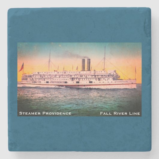 Fall River Line, Steamship 'Providence' Steinuntersetzer (Vorderseite)