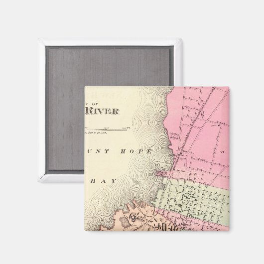 Fall River Magnet (Vorderseite/Rückseite)