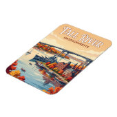 Fall River, Massachusetts Magnet (Linke Seite)