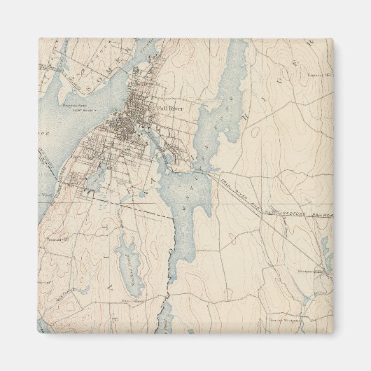 Fall River, Massachusetts Magnet (Vorne)