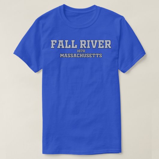 Fall River Massachusetts T-Shirt (Design vorne)