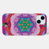 Fall Rosette Kaleidoscope iPhone Case-Mate iPhone Hülle (Rückseite (Horizontal))