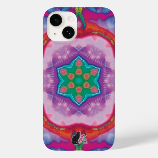 Fall Rosette Kaleidoscope iPhone Case-Mate iPhone Hülle (Rückseite)