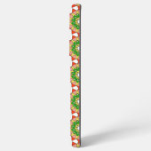 Fall: Rot und Grün plus Mandala Samsung Galaxy Hülle (Linke Seite)