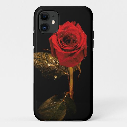Fall rote Rose I-Phone 5 Case-Mate iPhone Hülle (Rückseite)