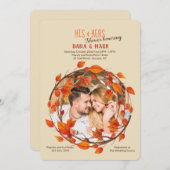 Fall-Ruhm-Foto Invitation<a href= " https://www.f Einladung (Vorne/Hinten)