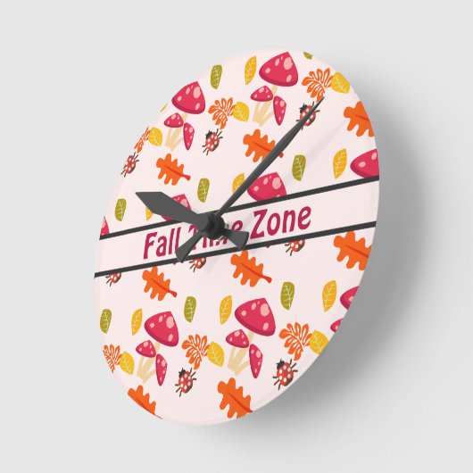 Fall Runde Wanduhr (Winkel)