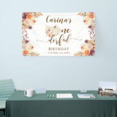 Fall Rustic Boho Pumpkin Onederday Banner (Messeveranstaltung)