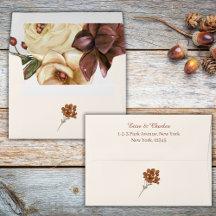 Fall Rustikale Wildblumen Hochzeit