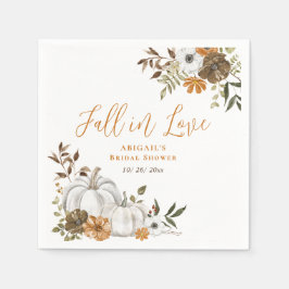 Fall Rustikales Pumpkin-Brautparty Serviette