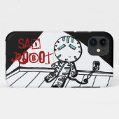 Fall Sad Robot iPhone 5 Case-Mate iPhone Hülle (Rückseite (Horizontal))