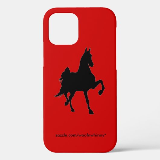 Fall Saddlebred Silhouette Case-Mate iPhone Case-Mate iPhone Hülle (Rückseite)