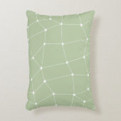 Fall "Sage Green Art Design Pillow" Dekokissen (Vorderseite(Vertikal))