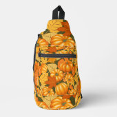 Fall Saison Halloween Pumpkins Muster Crossbody Bag (Vorderseite)