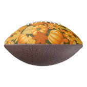 Fall Saison Halloween Pumpkins Muster Football (Gedreht 90)