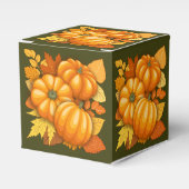 Fall Saison Halloween Pumpkins Muster Geschenkschachtel (Vorderseite)
