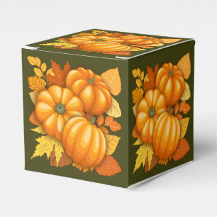 Fall Saison Halloween Pumpkins Muster Geschenkschachtel