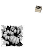 Fall Saison Halloween Pumpkins Muster Gummistempel (Stempel)