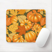 Fall Saison Halloween Pumpkins Muster Mousepad (Mit Mouse)