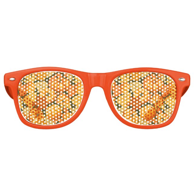 Fall Saison Halloween Pumpkins Muster Partybrille (Vorderseite)