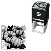 Fall Saison Halloween Pumpkins Muster Permastempel (Beispiel)