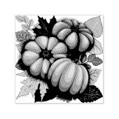Fall Saison Halloween Pumpkins Muster Permastempel (Design)