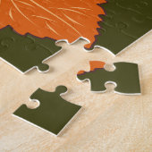 Fall Saison Halloween Pumpkins Muster Puzzle (Seite)