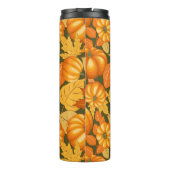 Fall Saison Halloween Pumpkins Muster Thermosbecher (Rückseite)
