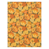 Fall Saison Halloween Pumpkins Muster Tischdecke (Vorderseite)
