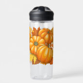 Fall Saison Halloween Pumpkins Muster Trinkflasche (Vorderseite)
