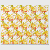 Fall Saisonale Pumpkin-Muster Geschenke oder Gesch Geschenkpapier (Flach)