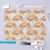 Fall Saisonale Wasserfarbe Kürbisgewebe Seidenpapier (Handwerk)