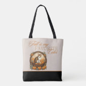 Fall Saisonkatze Tasche (Rückseite)