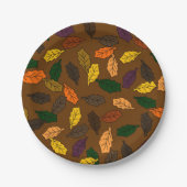 Fall Saisonpapier-Teller Pappteller (Vorderseite)