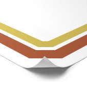 Fall Saisons Bester Glückwunsch Thanksgiving Text Poster (Ecke)