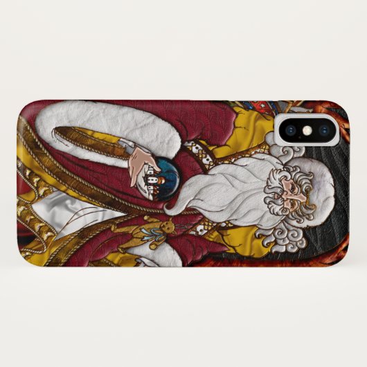 Fall Santa Claus iPhone Case-Mate iPhone Hülle (Rückseite (Horizontal))