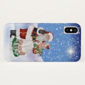 Fall Santa Claus iPhone Case-Mate iPhone Hülle (Rückseite (Horizontal))