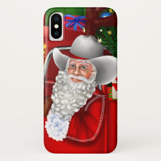 Fall Santa Claus iPhone Case-Mate iPhone Hülle (Rückseite)