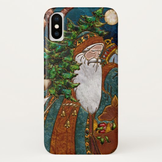 Fall Santa Claus iPhone Case-Mate iPhone Hülle (Rückseite)