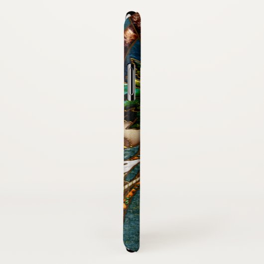 Fall Santa Claus iPhone Case-Mate iPhone Hülle (Hinten/Rechts)